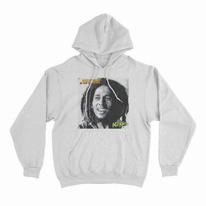 Bob Marley & The Wailers White Hoodie